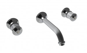 24538 / СТ-РБ Смеситель для раковины настенный с мм. 196 носик. Bongio Impero