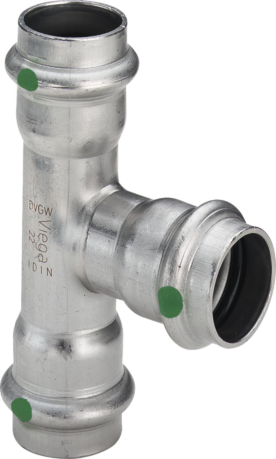 Viega Тройник Sanpress Inox 2318 (436018) 436 018