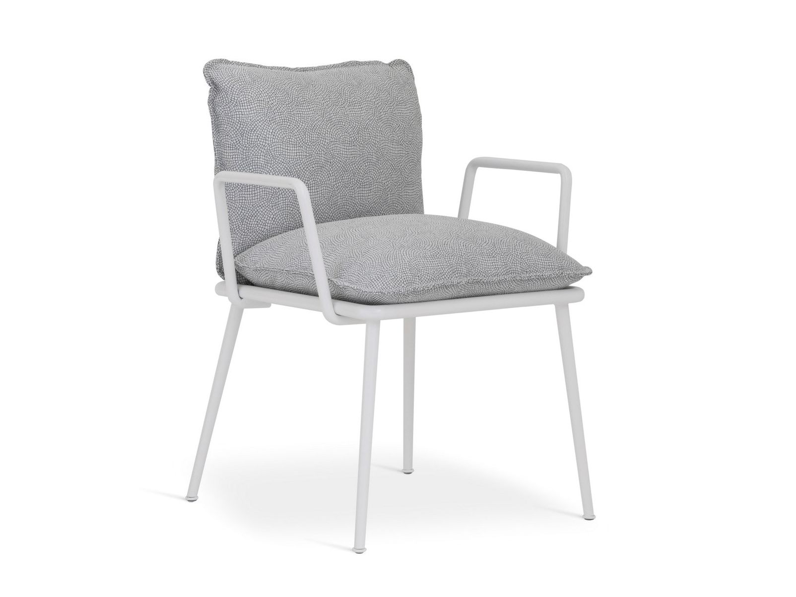 Тканевый мягкий садовый стул с подлокотниками Sicis Lipari ARCH-00042901 - Вид №5