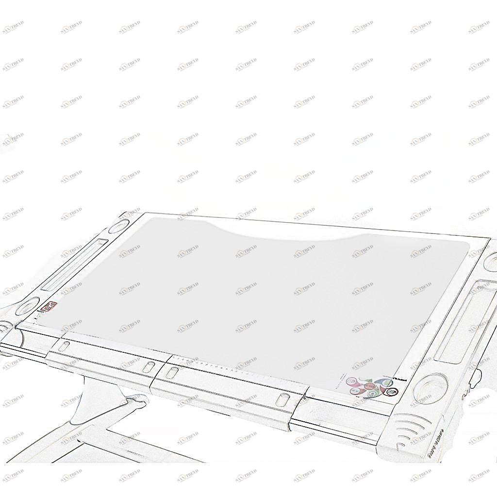 Накладка на парту Mealuх 77х36 см MEALUX  336246 Белый Santreyd 