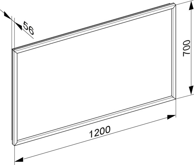 19095012500 Зеркало хрустальное KEUCO Edition 90 - Вид №6