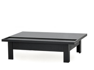 Прямоугольный журнальный столик для гостиной с отсеком для хранения