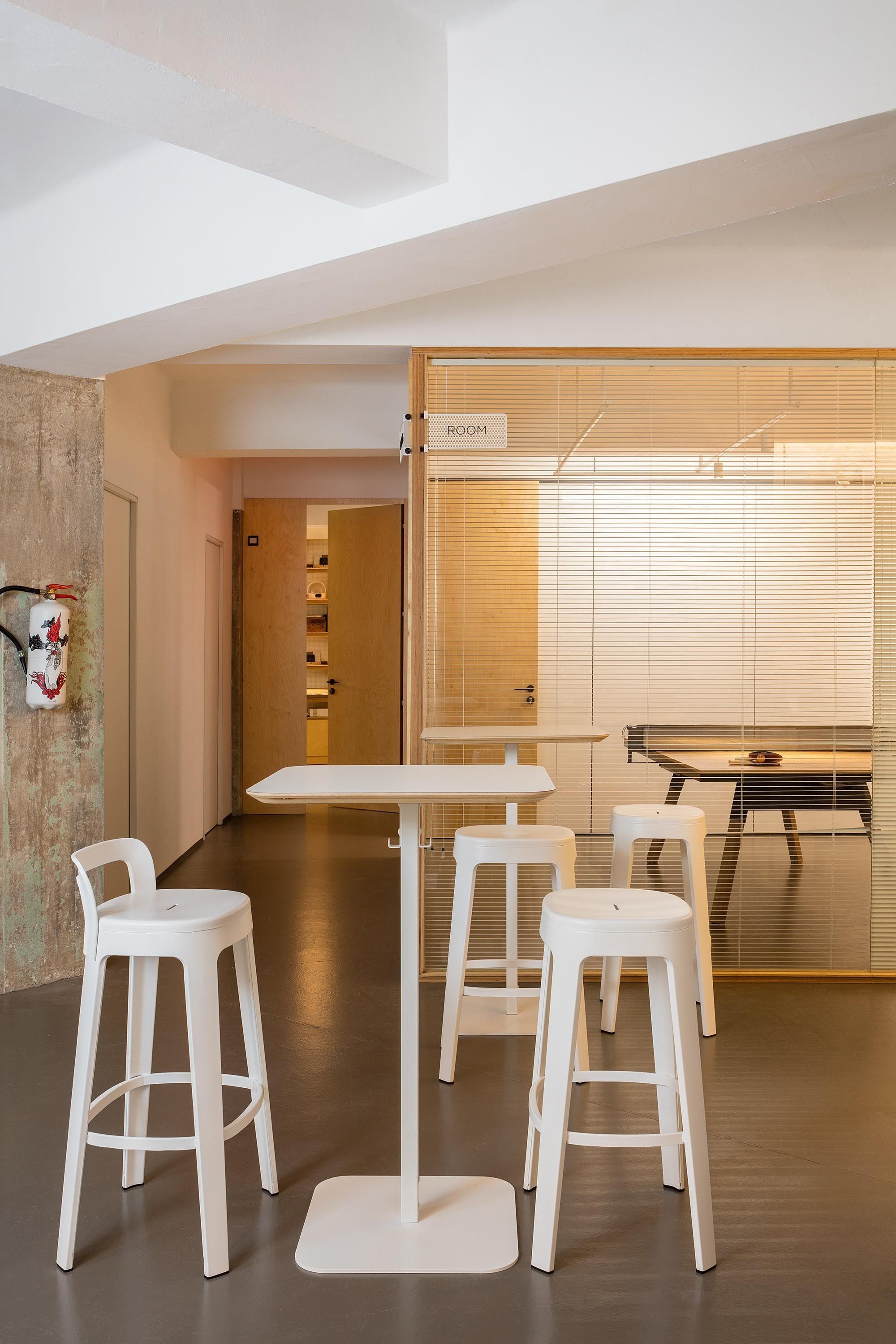 Высокий стальной барный стул RS Barcelona OMBRA ARCH-00024296 - Вид №7