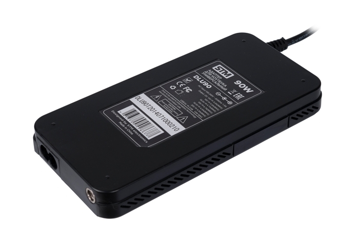 DLU90 Nb adapter dual , 90w, eu ac power cord& car cigaratte plug, usb(2.1a) STM Santreyd  - Вид №2