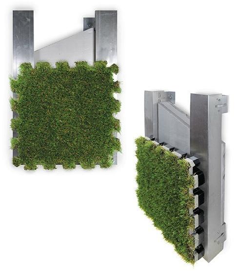 Roofingreen Вентилируемый фасад с внешней отделкой синтетической травой sun-id-1483008 - Вид №3