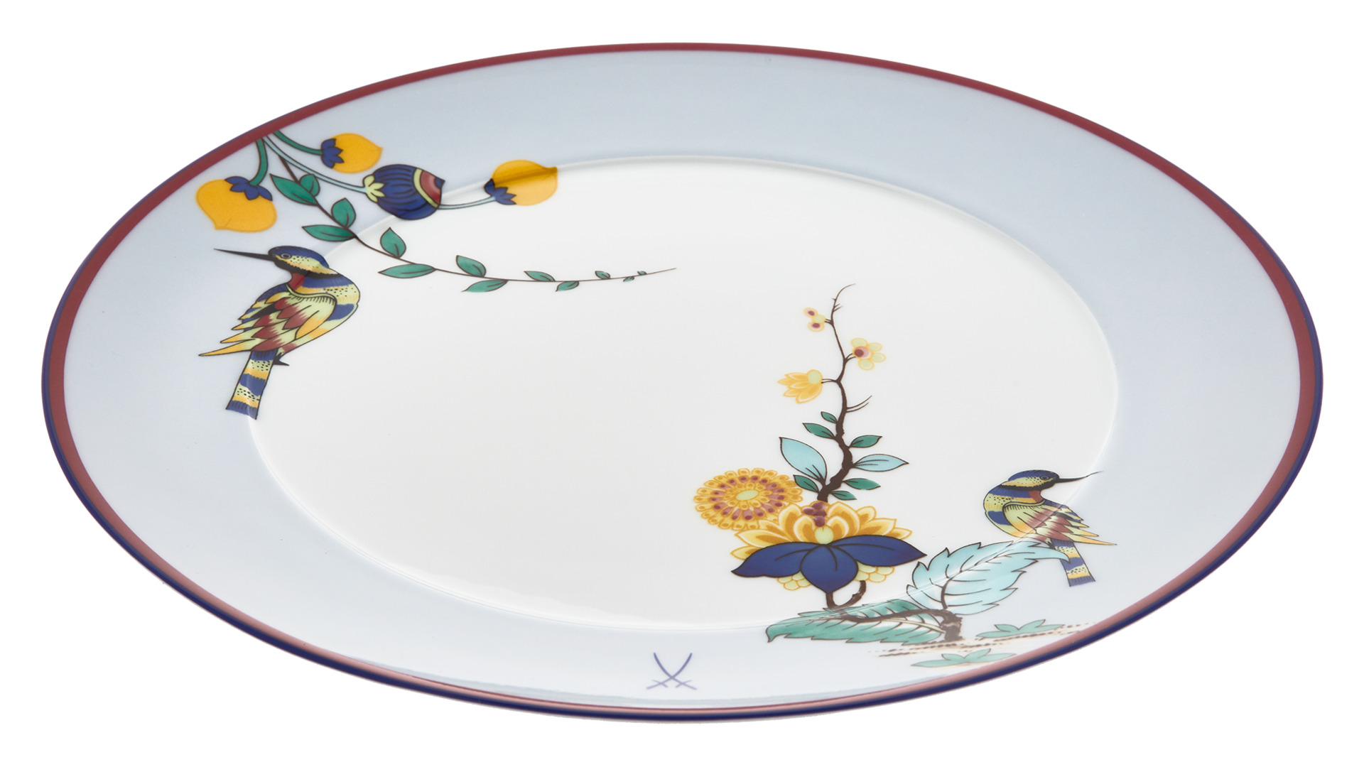 10669610 Meissen Набор тарелок обеденных Meissen "Коллаж. Мистический сад" 29см, 6шт Фарфор  - Вид №2