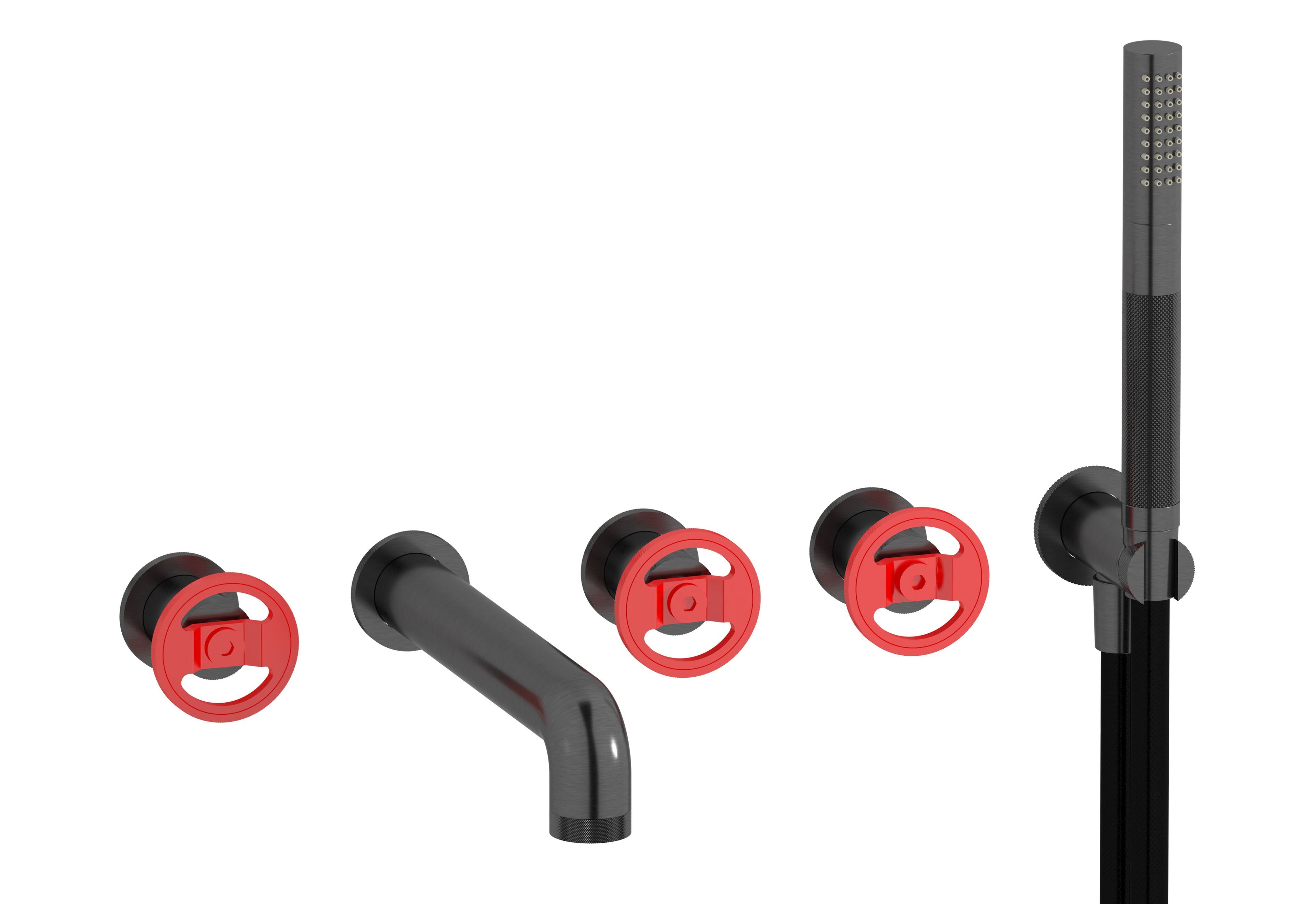 Набор настенных ванн с ручным душем IB Bold ARCH-00049280 - Вид №5