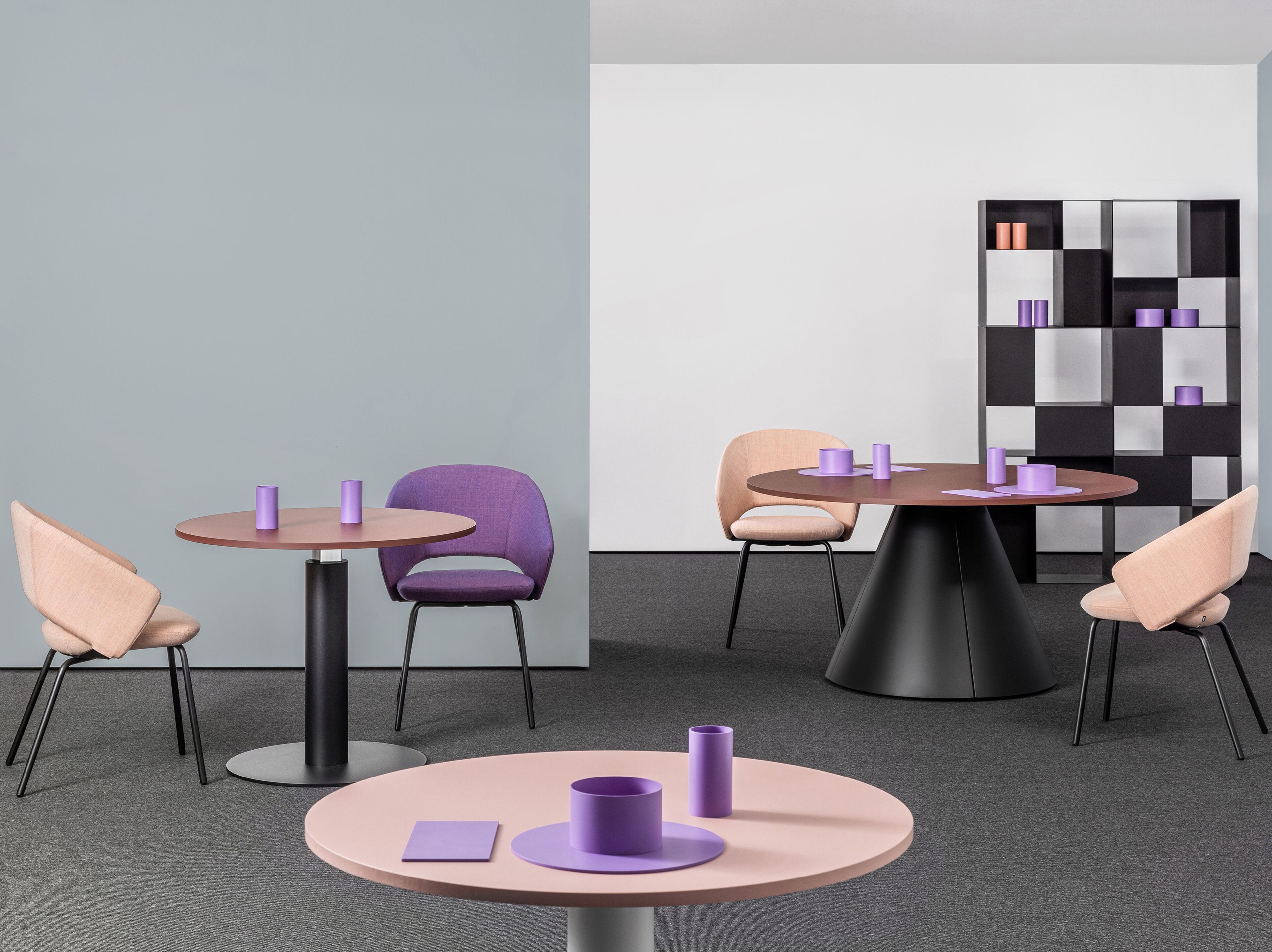 Круглый стол с коническим основанием Mara 250 CONE ARCH-00100578 - Вид №4