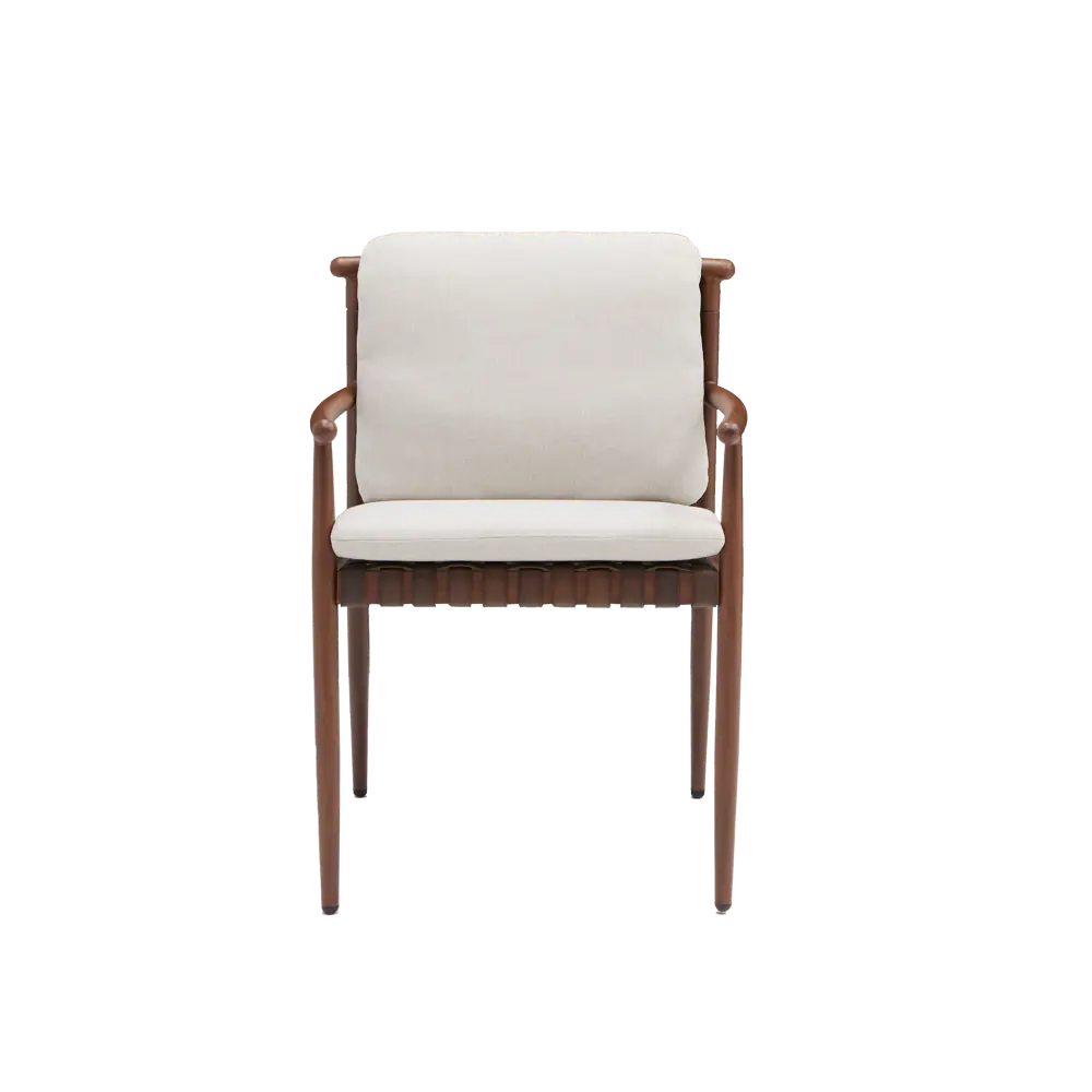 Кресло садовое NATERIAL Retro в стиле ретро с подушкой 87901310 STLM-0951069 - Вид №3