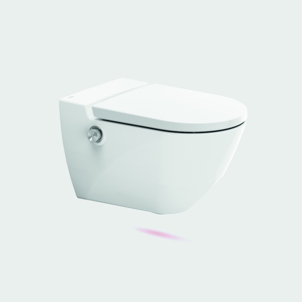 H8206014000001 Подвесной унитаз-биде, безободковый rimless, включает в комплект съемное сиденье с крышкой с механизмом "мягкое закрывание" LAUFEN PRO - Вид №44