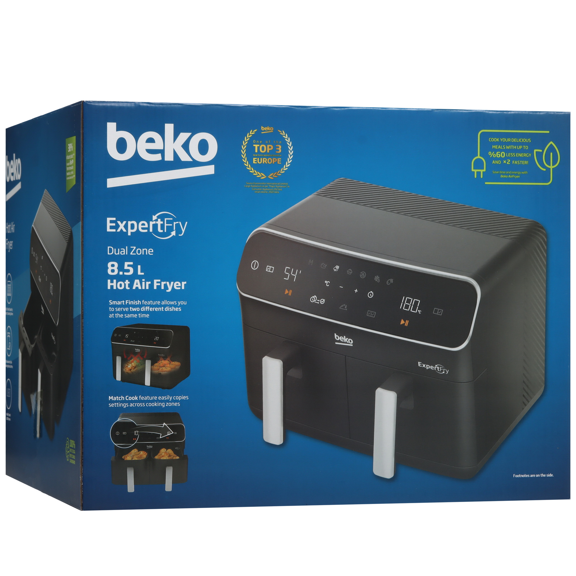 5615096 Аэрогриль Beko FRL 5388 B черный STDN-0088250 - Вид №8