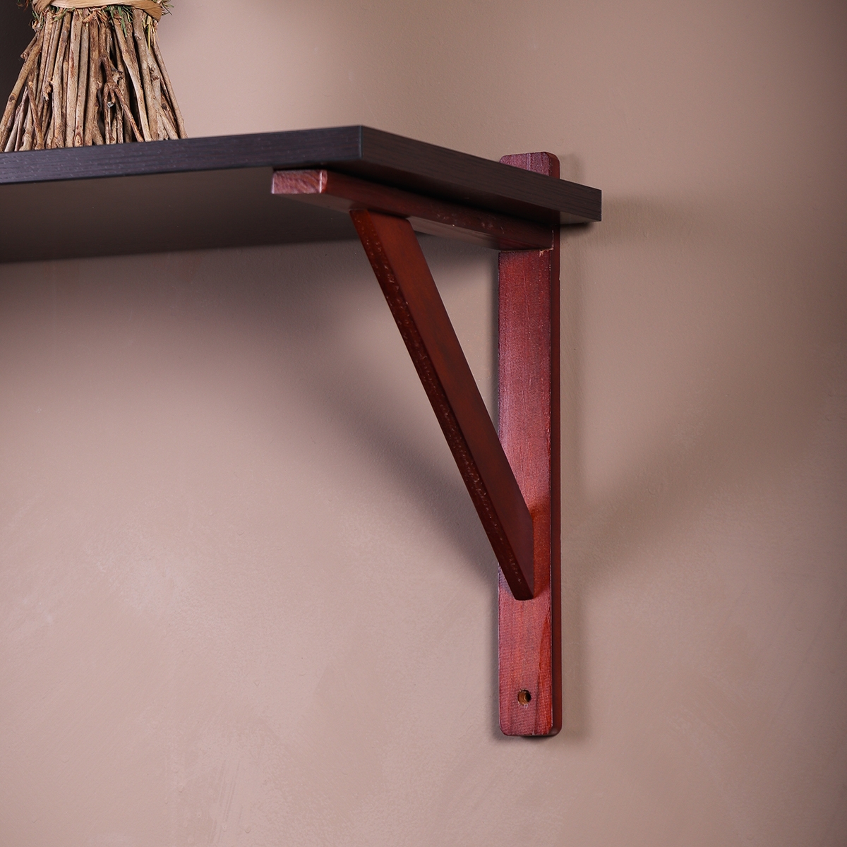 Кронштейн  Деревянный № 15, 250x300 мм, орех LJPS0116 Public Steel Россия 