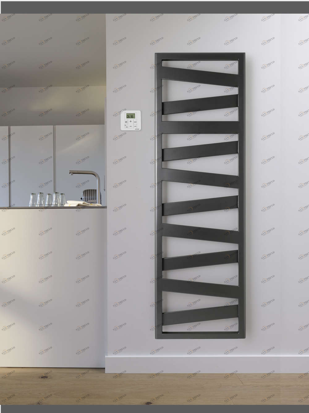 Электрический радиатор TKZ-075-060/GF Kazeane Acova 1686 