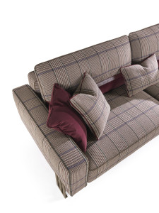 3-местный тканевый диван