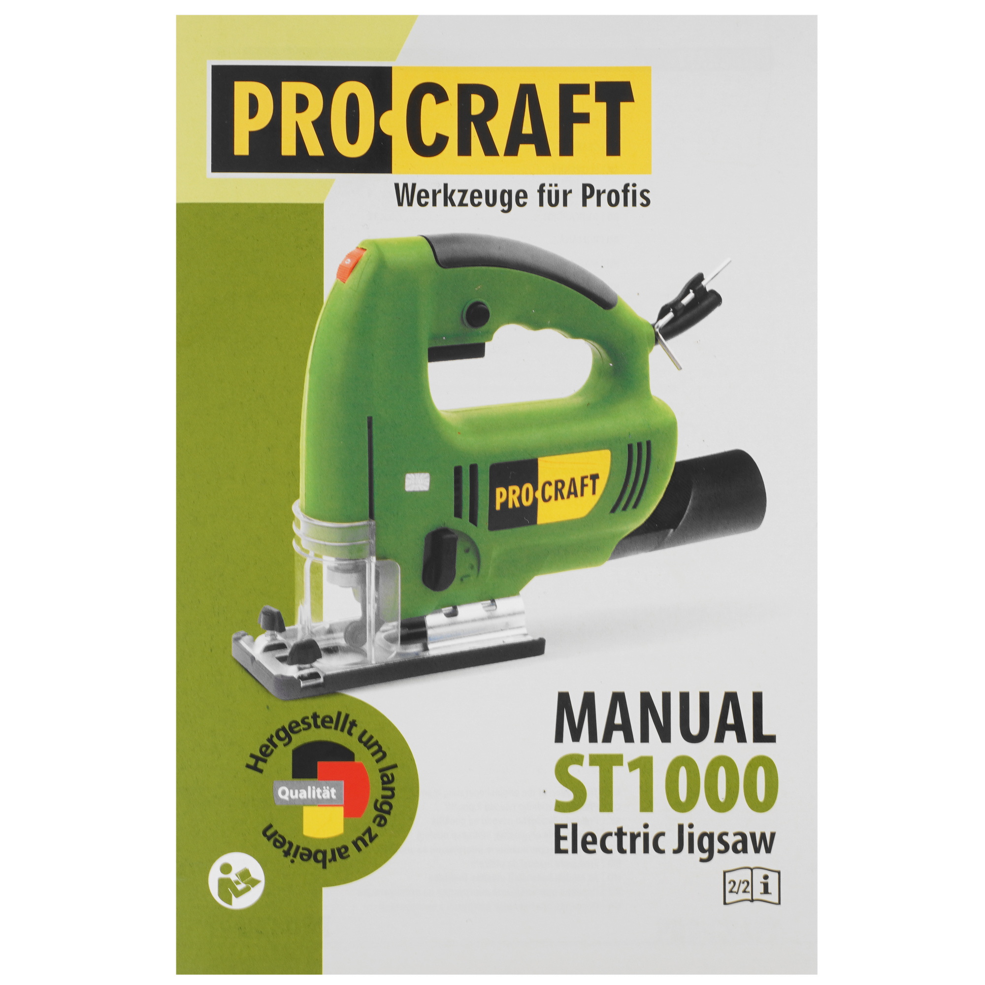 Электрический лобзик PROCRAFT ST1000 9277869 STDN-0022533 - Вид №8