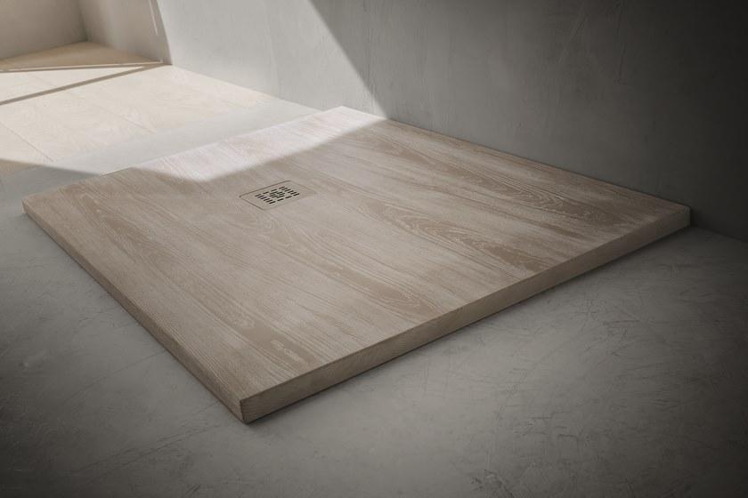ARBLU Прямоугольный душевой поддон из pietrablu ™ Woody sun-id-1434812 - Вид №4