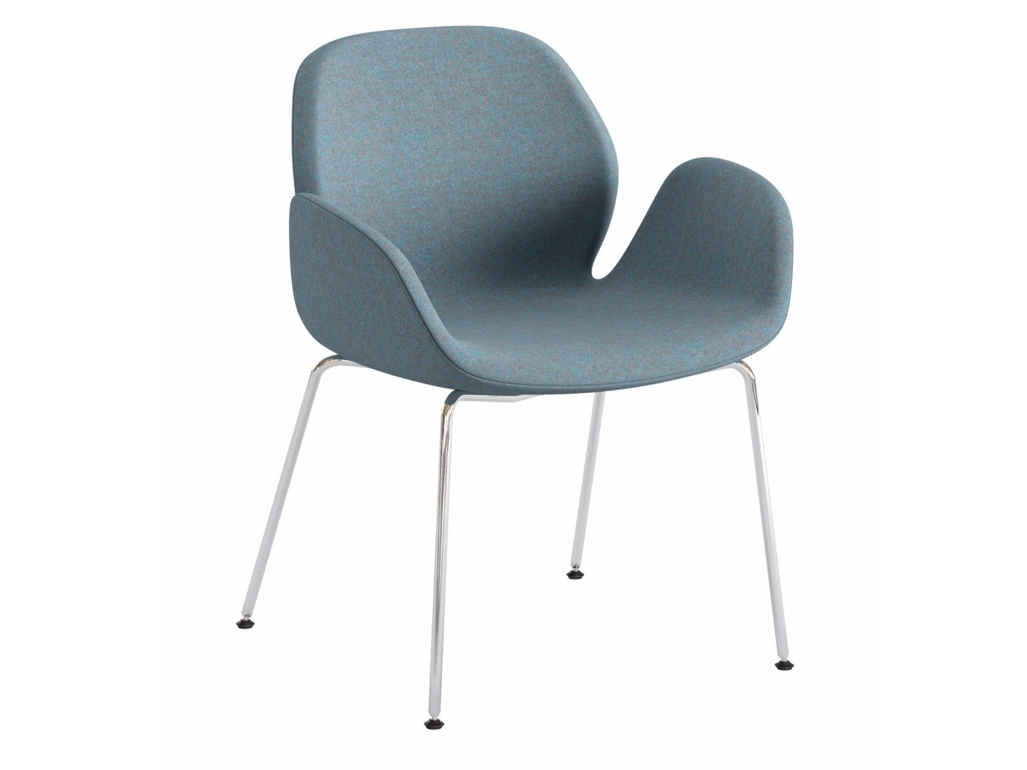 Мягкий тканевый стул с подлокотниками Ersa ARCH-00055387