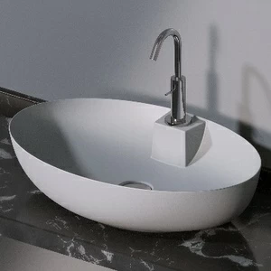 L604117 Накладная раковина на столешницу  овальная A. e T. Italia ELITE