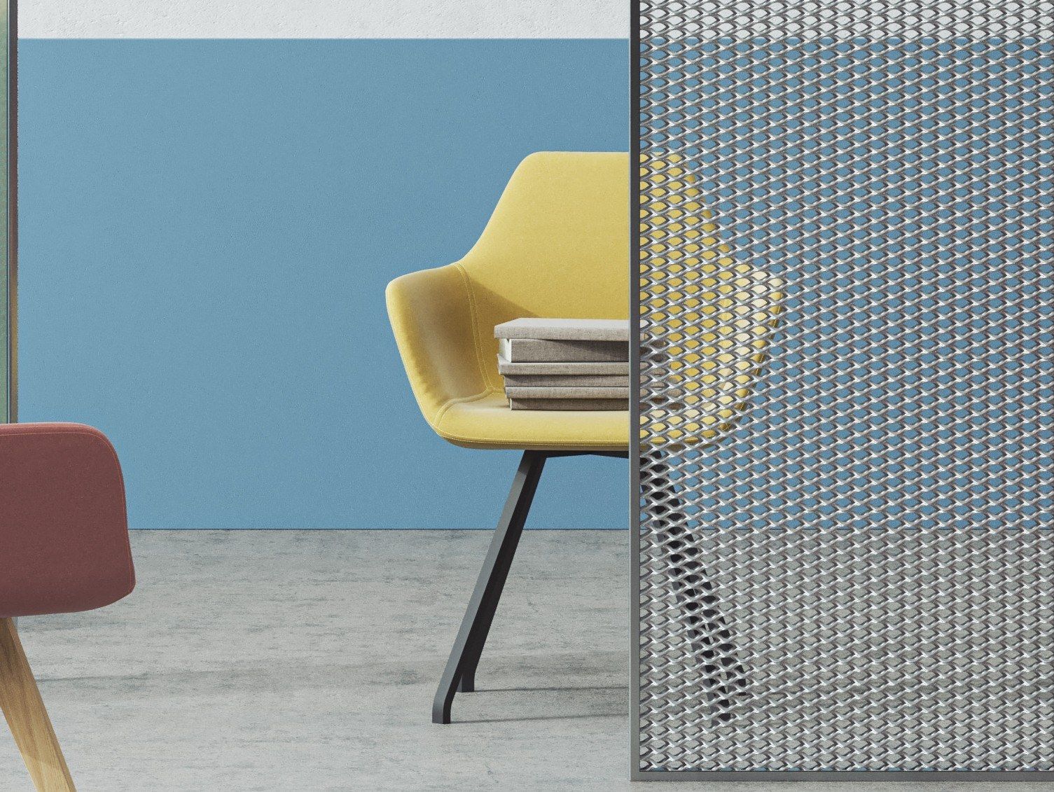 Тканевый стул с подлокотниками ALMA DESIGN y Chair ARCH-00053186 - Вид №1