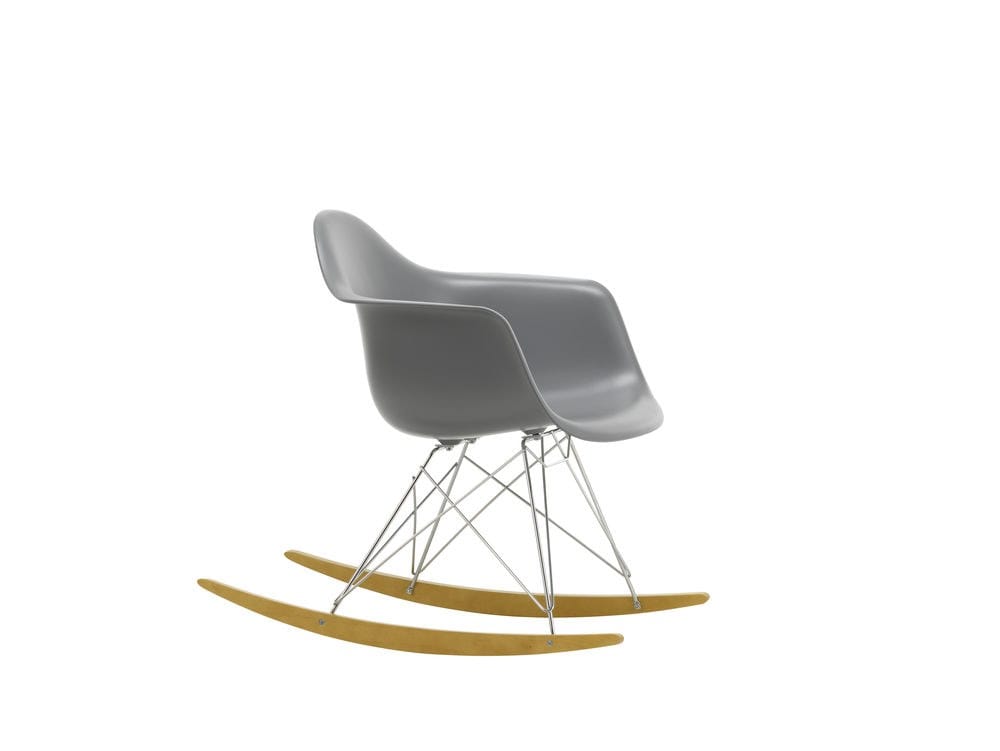 Мягкое тканевое кресло-качалка с подлокотниками VITRA Eames Plastic Chair ARCH-00023828 - Вид №217