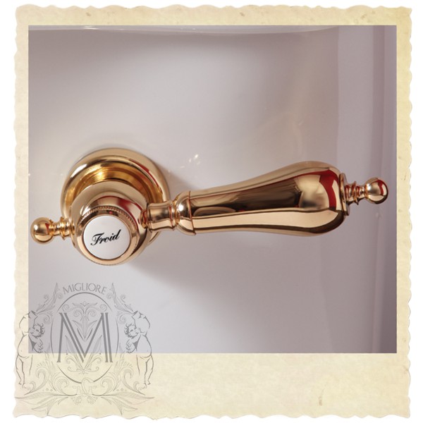 ML.GNT-25.801.D1/ML.GNT-25.848.D1/ML.MEC-29.148.DO Компакт унитаз с бачком Золотистый Migliore  Италия  - Вид №5