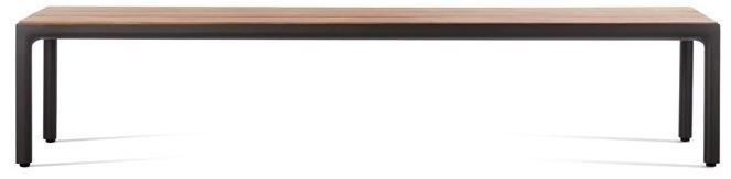 TRIBÙ Садовая скамейка из тика Illum 06534 - Вид №1