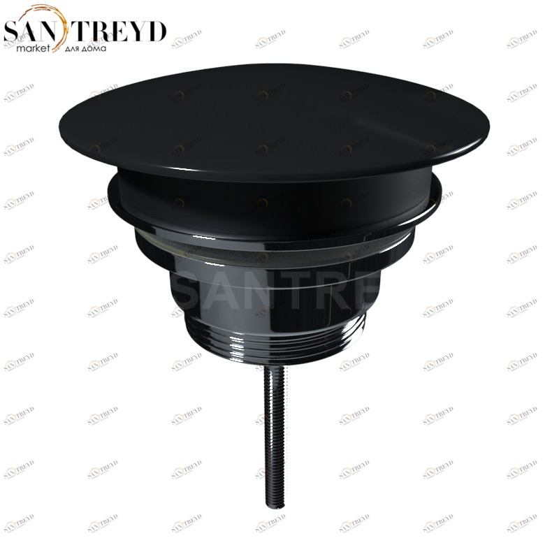 923304 Донный клапан клик-клак всегда открытый с накладкой из керамики 1”1/4 Kerasan 