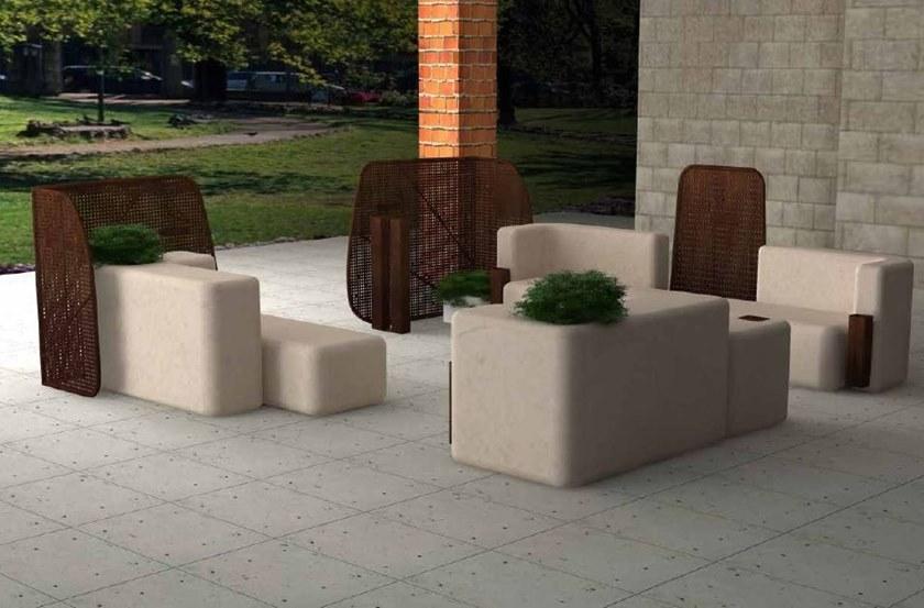 Manufatti Viscio Реконструированная каменная скамья D sun-id-1431703 - Вид №4