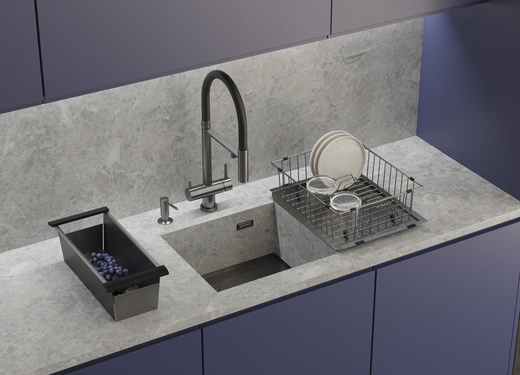 Кухонная мойка Kasen 49-16 INT IN OMOIKIRI 4997053 - Вид №1