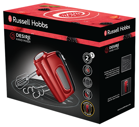 5069343 Миксер Russell Hobbs 24670-56 красный STDN-0109183 - Вид №2