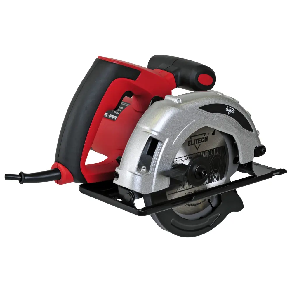 Циркулярная пила Elitech ПД 08-40 с параллельным упором 89335738 STLM-0838515 - Вид №1