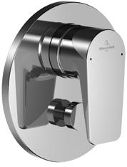 36120935-00 Однорычажный смеситель для скрытого монтажа с переключателем - хром Villeroy & Boch SUBWAY DornBracht