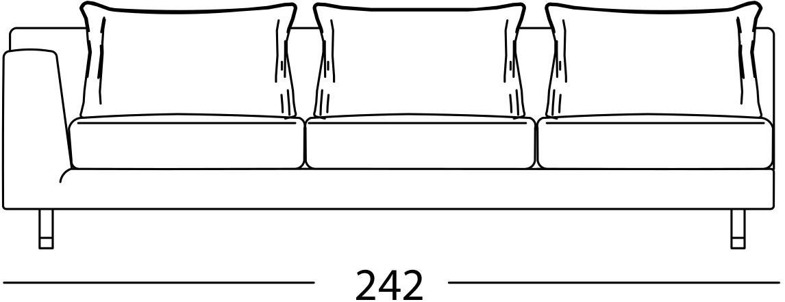 Marac 3-х местный тканевый диван со съемным чехлом sun-id-1404027 - Вид №11