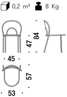 Moroso Стул из цветных полиэтиленовых нитей ручной работы M'afrique sun-id-1362015 - Вид №4