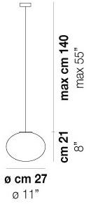 Vetreria Vistosi Подвесной светильник из дутого стекла Lucciola sun-id-1430926 - Вид №13