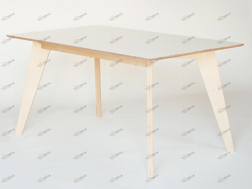 Radis Прямоугольный обеденный стол из фанеры Huh sun-id-1414035