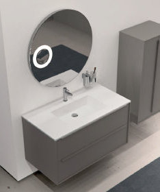 MANHATTAN3 Комплект мебели cm 102,4 + 52,4 Berloni Bagno 42961 - Вид №3