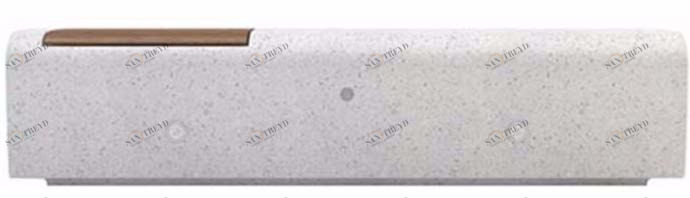 Bellitalia Модульная скамья без спинки Onda sun-id-1477931