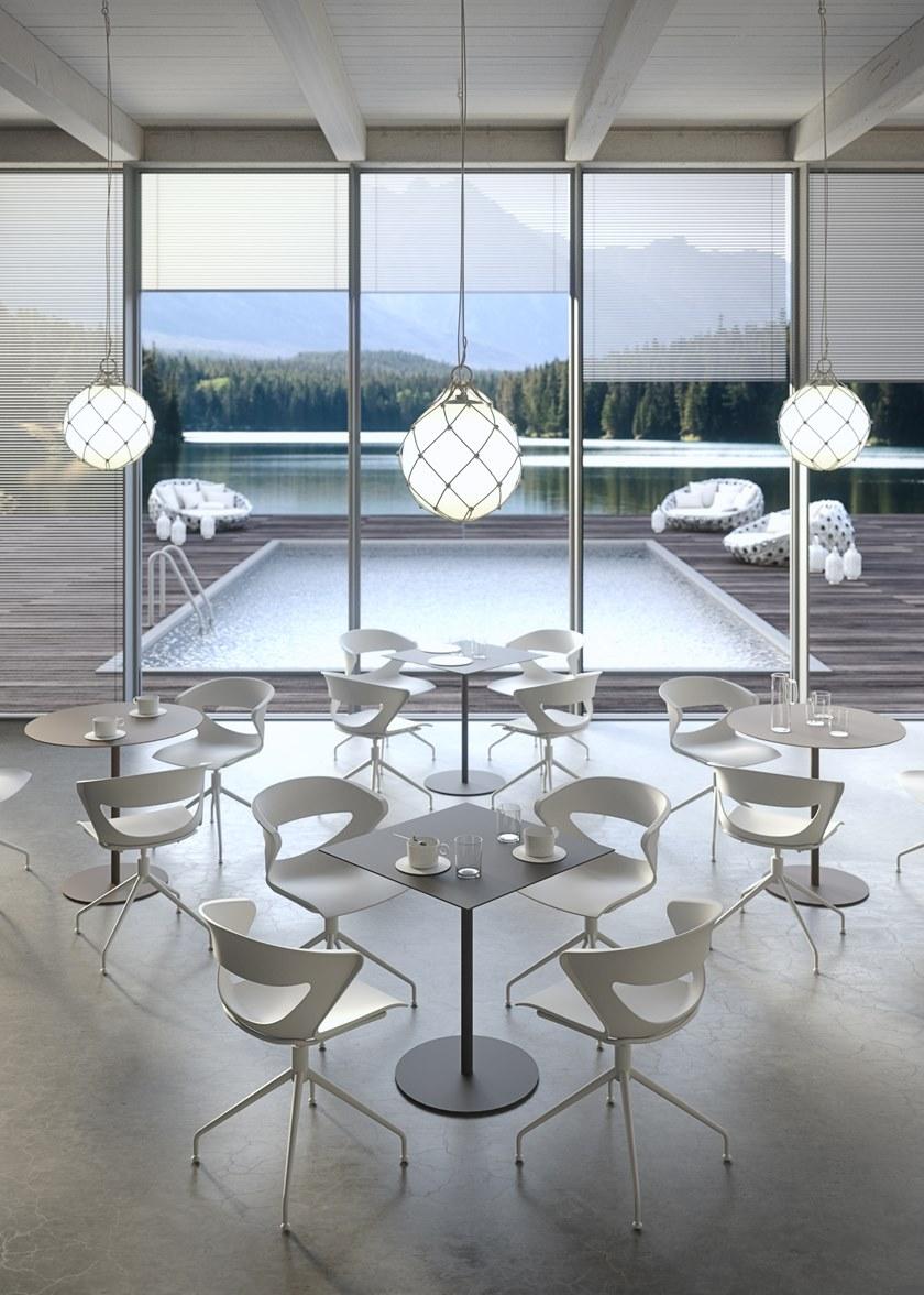 Kastel Круглый высокий стол из стали Kapio sun-id-1379782 - Вид №10