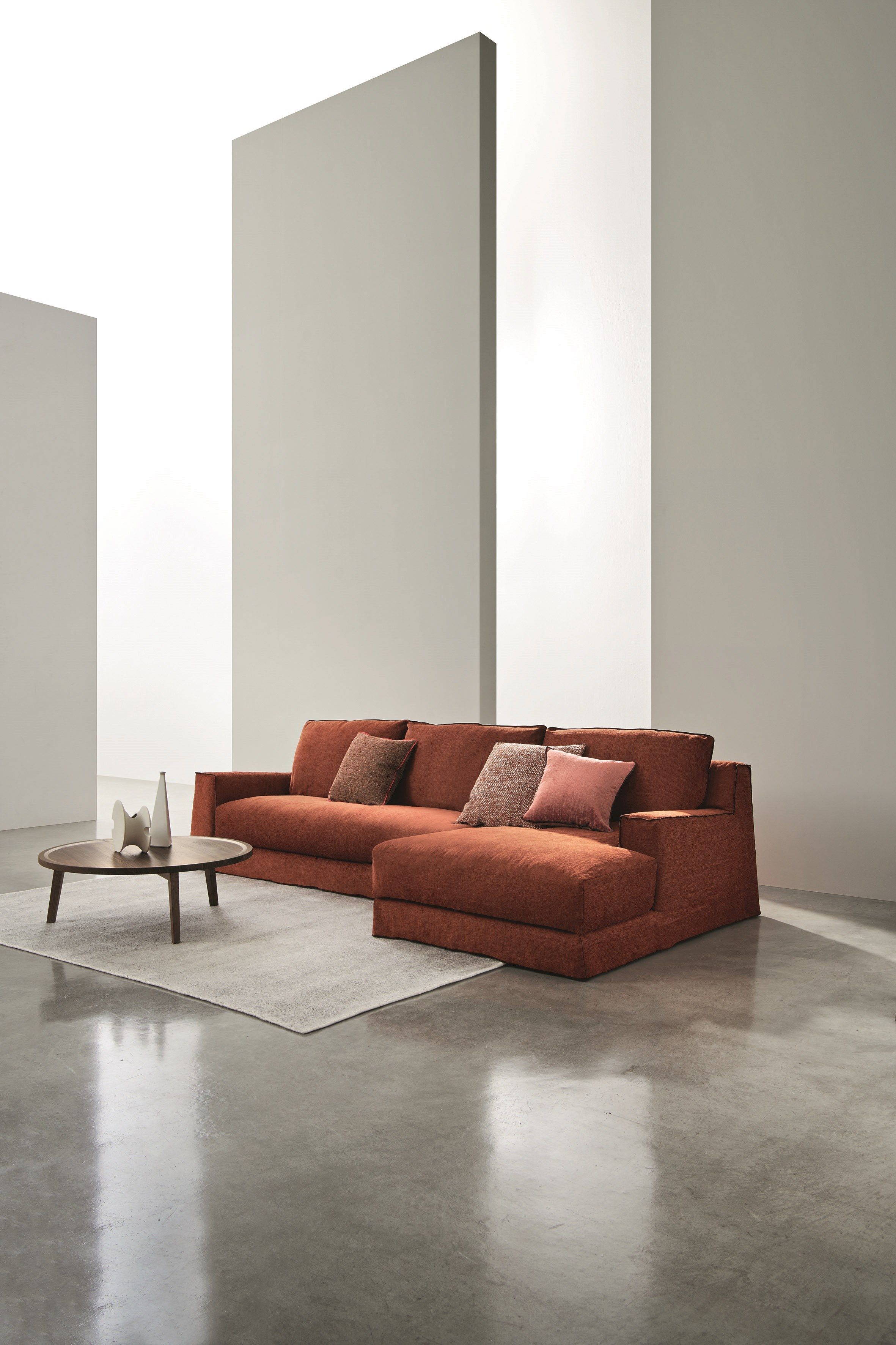 Съемный диван с полуостровом Gervasoni Loll ARCH-00082814 - Вид №2