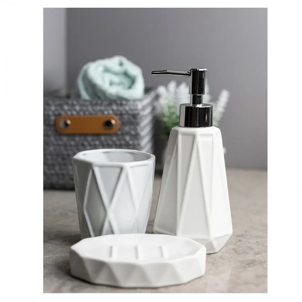 BATH PLUS Керамический дозатор для жидкого мыла Latte 89380484 STLM-1573782 - Вид №4