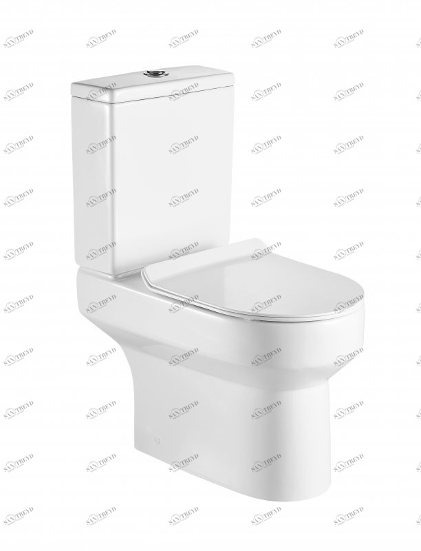 Унитаз-компакт безободковый BelBagno NORMA Компакт унитаз с бачком Белый BELBAGNO NORMA Китай