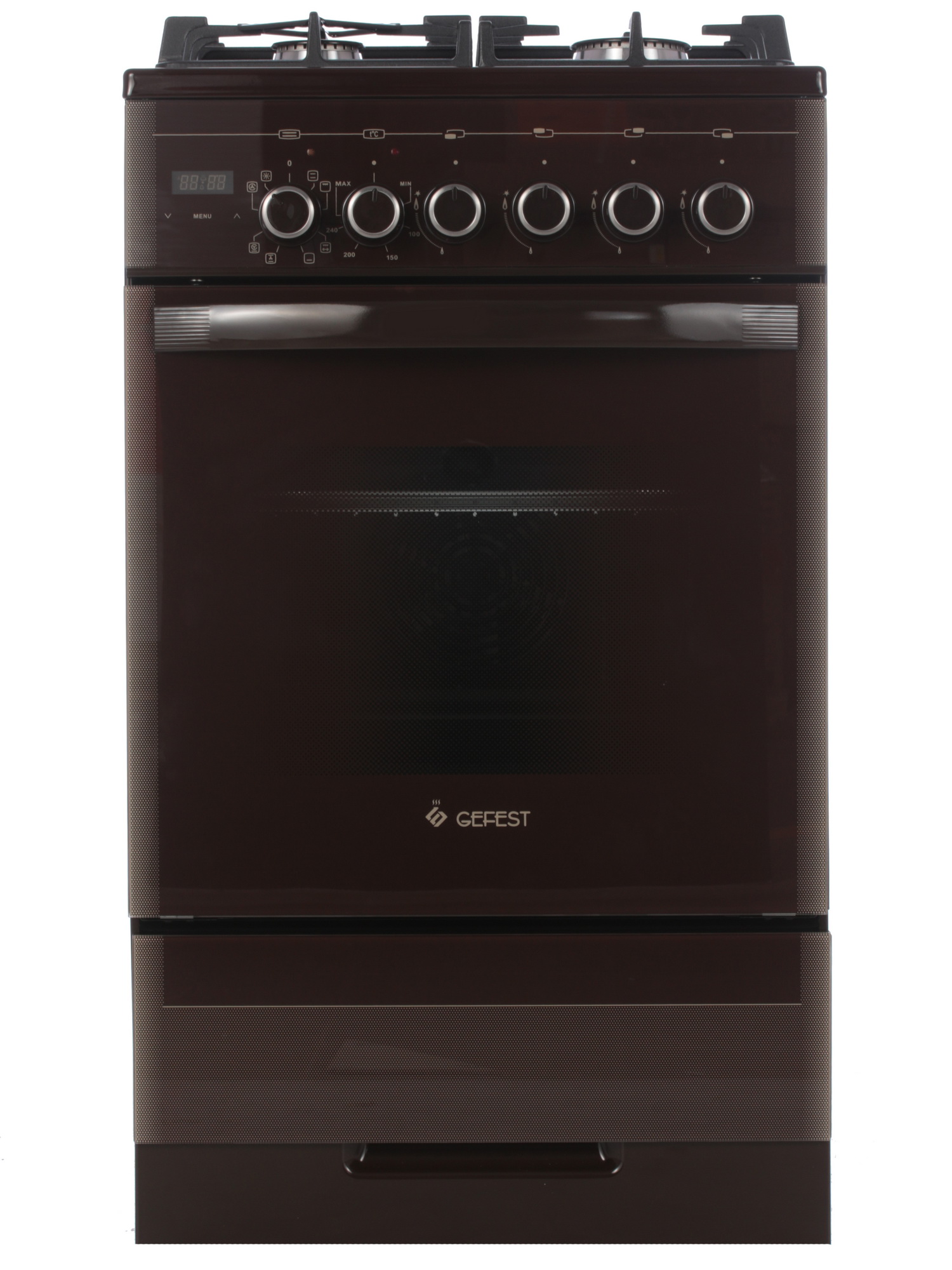 1089371 Комбинированная плита Gefest 5502-03 0045 коричневый STDN-0072737