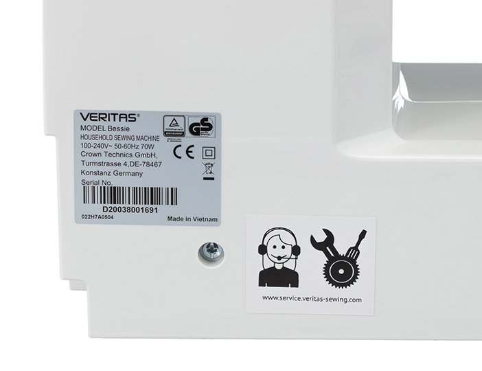 9162367 Швейная машина VERITAS BESSIE STDN-0045879 - Вид №19