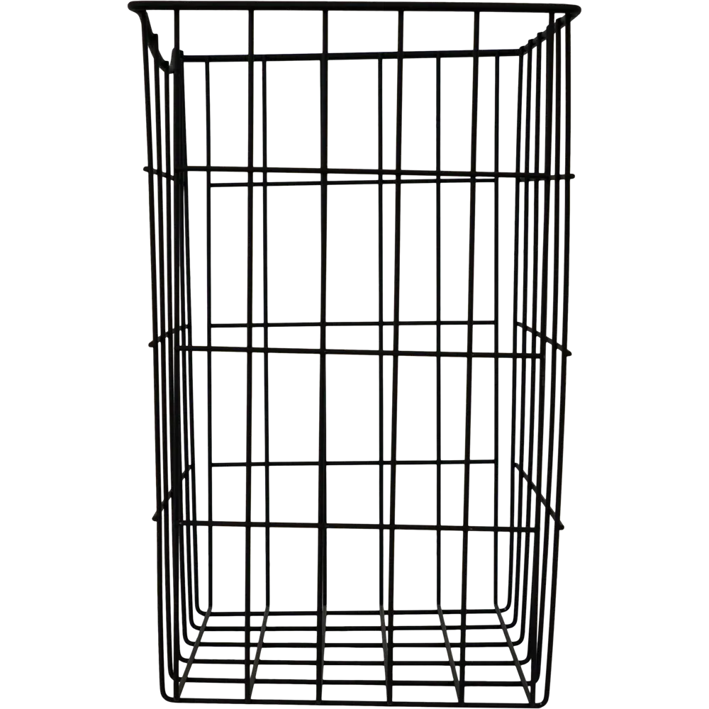 Корзина для белья 25x25x40 см цвет чёрный 82135306 STLM-2081698 Santreyd Ferro - Вид №1