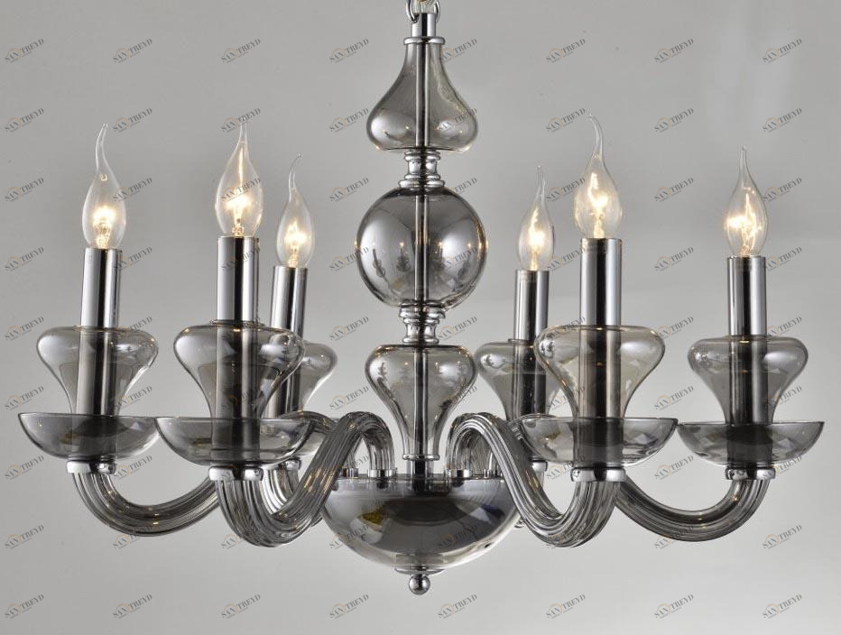 Люстра дизайнерская Maybe 1906/S fume NEWPORT ДИЗАЙНЕРСКИЕ 137492 Серый 