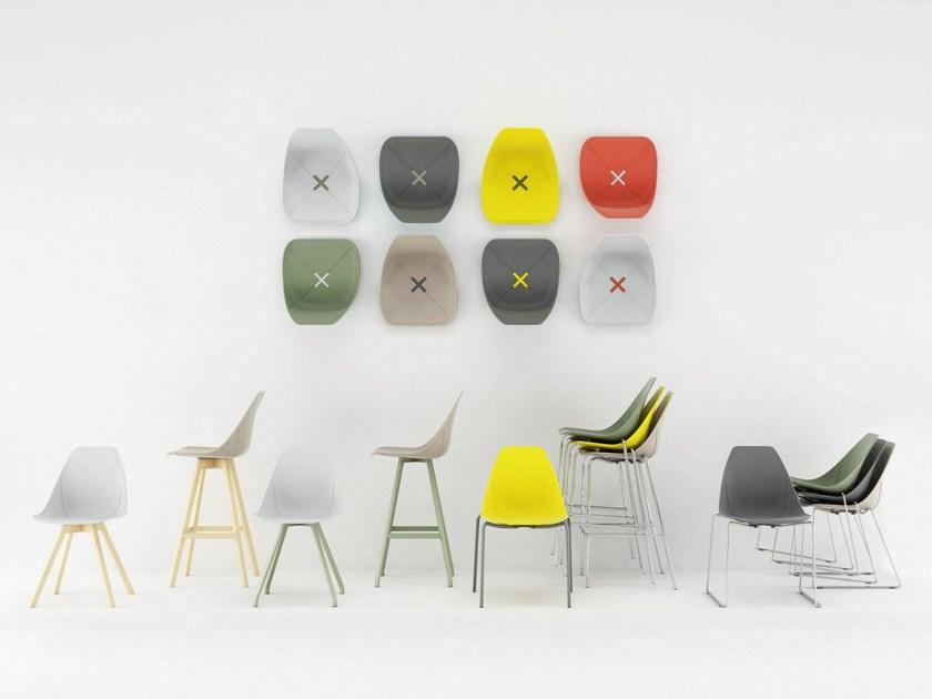 ALMA DESIGN Штабелируемый стул из полипропилена X chair 1080 - Вид №4