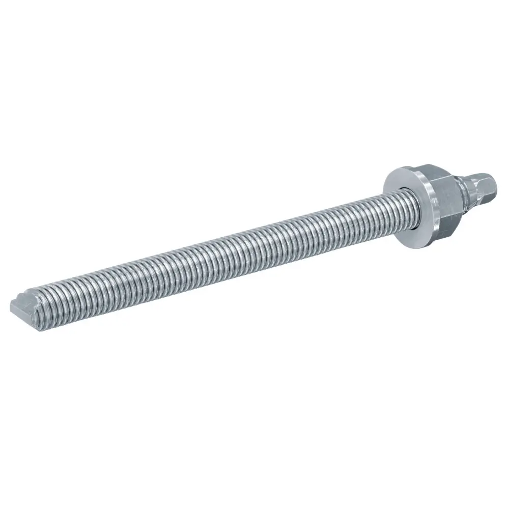 Шпилька Fischer RG M10x350 мм класс прочности 6.8, оцинкованная, 10 шт. 82733593 STLM-2018040  - Вид №1