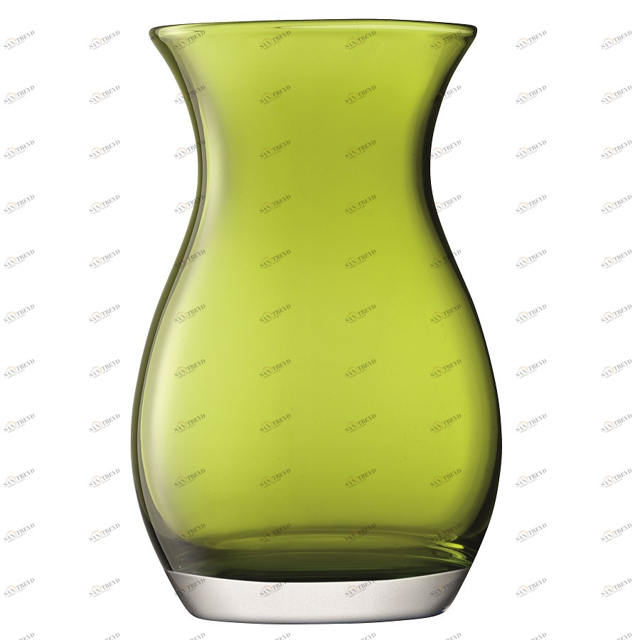 Ваза для небольшого букета flower 20 см оливковая LSA INTERNATIONAL - 253378 Зеленый 