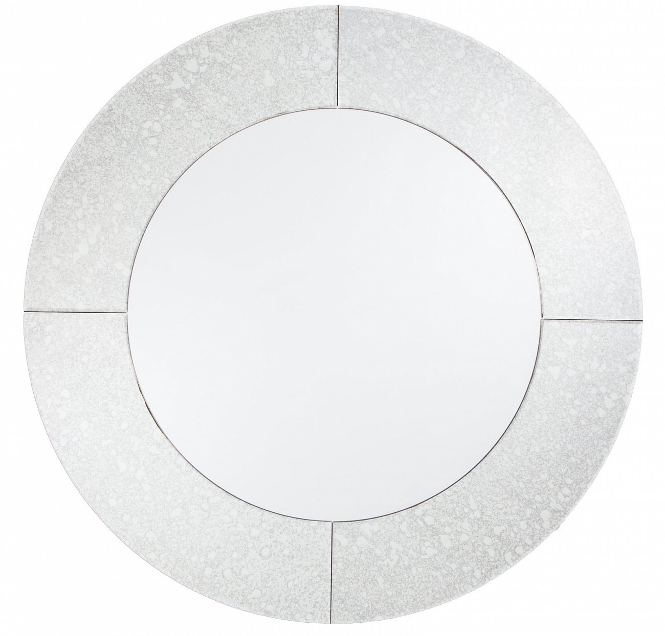 Зеркало большое круглое Elland PUSHA ДИЗАЙНЕРСКИЕ 062505 Зеркальный  - Вид №1